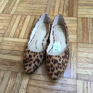 BNWT Animal Print Flats